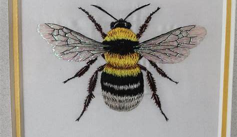Free Machine Embroidery Bee Design Daily Embroidery