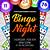 free bingo event flyer template