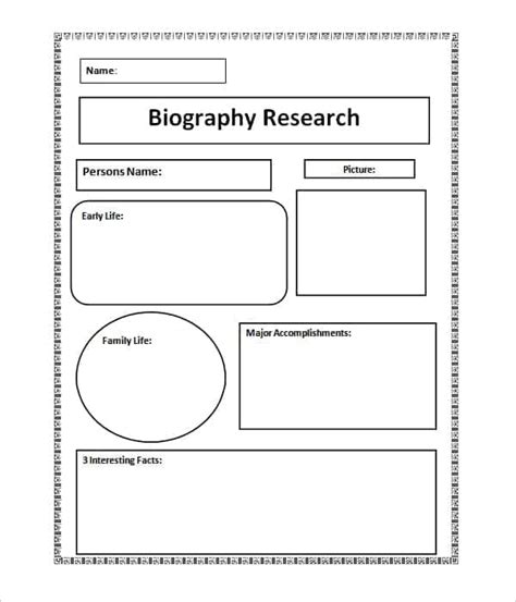 FREE 14+ Biography Writing Samples and Templates inPDF MS Word