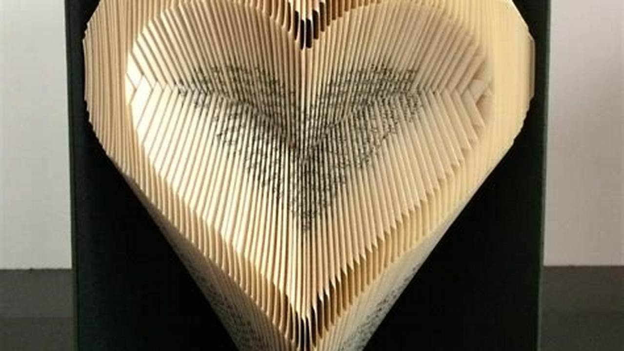 Unleash Your Creativity: Free Book Folding Patterns for Stunning Sculptures