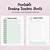 free book tracker template