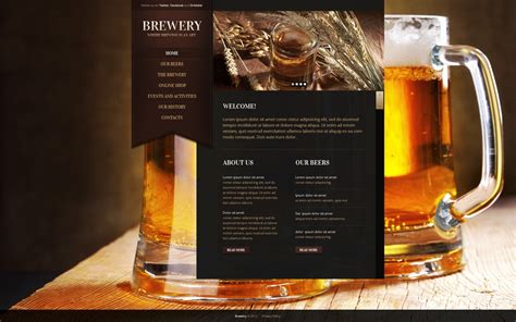 30+ Best Brewery Beer HTML5 Website Templates 2018 Templatefor