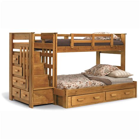 Farmhouse Style Twin over Full Bunk Bed Plans Her Tool Belt Loft
