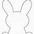 free bunny outline printable