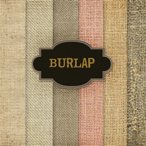 Free Printable Burlap Banner Letters World of Printables