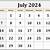 free calendar template july 2022
