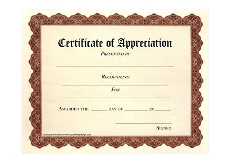 Certificate Template Free Printable FREE DOWNLOAD Aashe