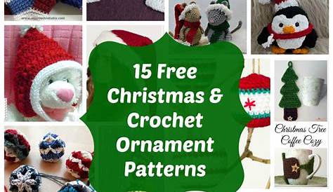 41 Free Crochet Christmas Ornament Patterns