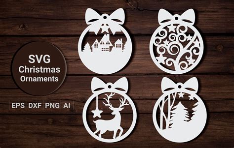 106+ Free Christmas Ornament Svg Files Download Free SVG Cut Files