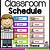 free classroom schedule printables