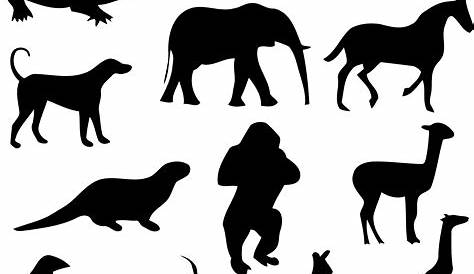 Silhouette Animals - Cliparts.co