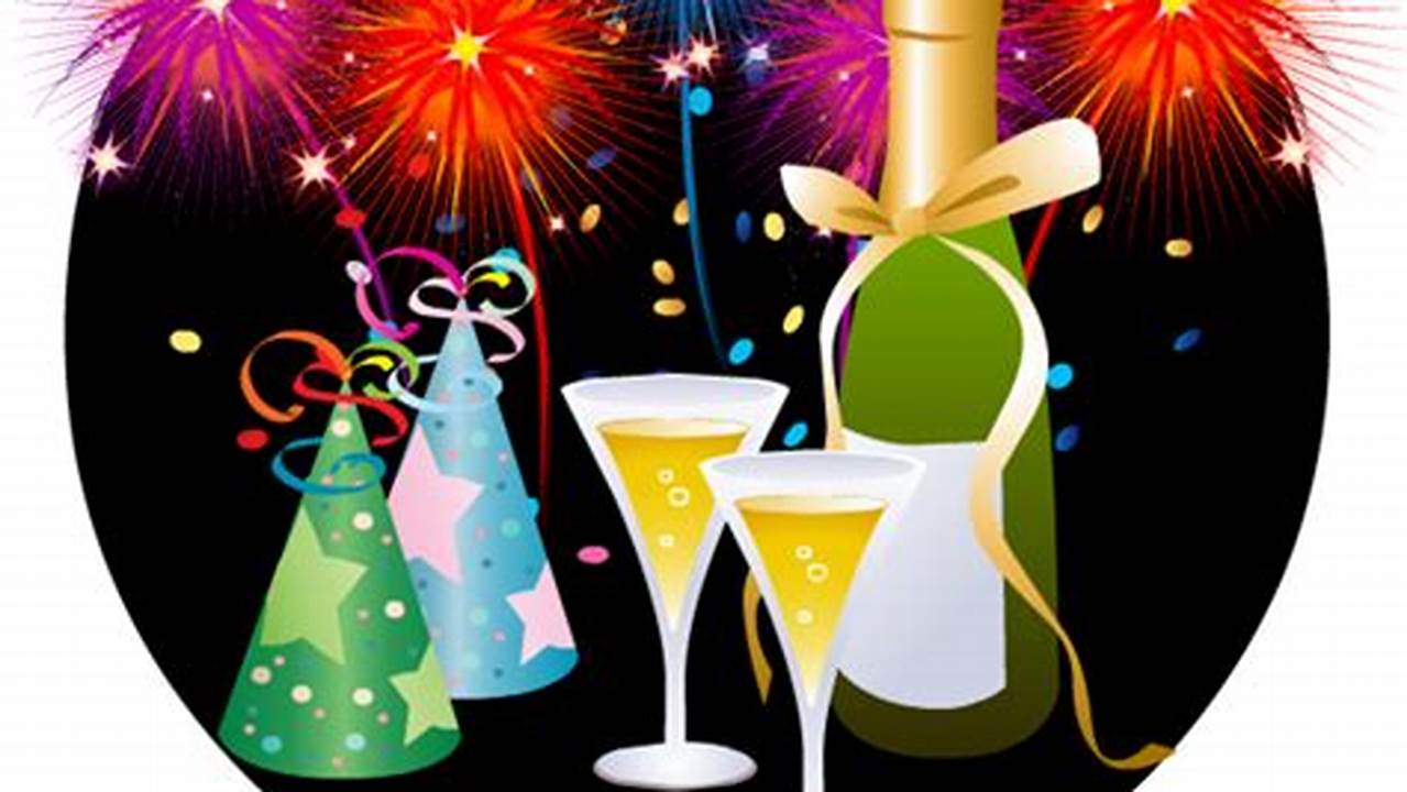 Unveiling the Magic of New Year's Eve Clip Art: A Treasure Trove of Festive Discoveries