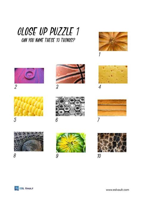 8 Free Printable Close Up Picture Quiz Rounds Quiz Trivia Games