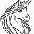 free coloring pages unicorn face