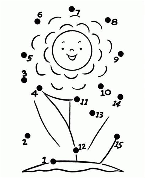 Free Connect The Dots Coloring Pages