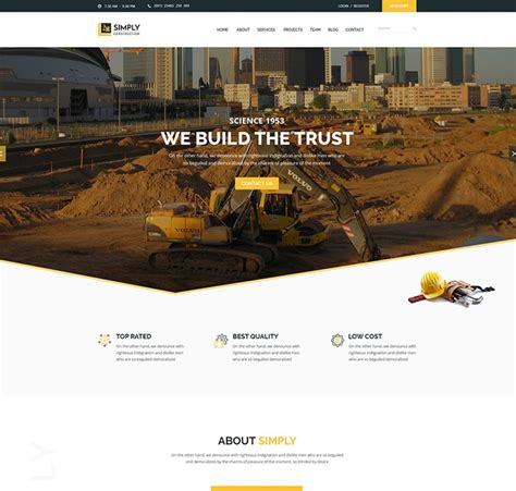 25+ Best Construction Website Templates 2021 [Edition] RadiusTheme