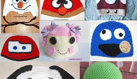 Free Crochet Character Hat Patterns