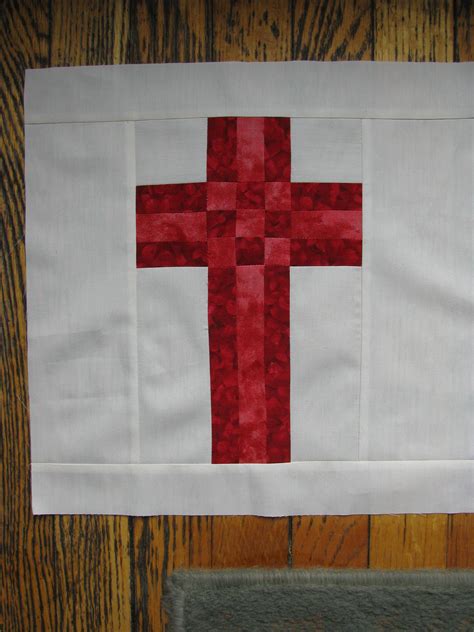 Cross Quilt Pattern Cross in Window Stained Glass Cross Etsy Cross quilt, Barn quilt