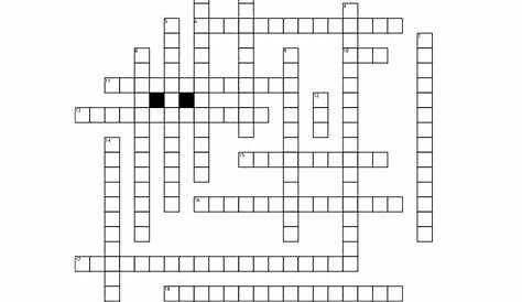 America's History Crossword Puzzle