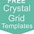 free crystal grid templates