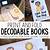 free decodable books printable