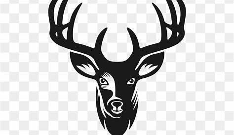 Deer Head Silhouette Vector Art, Icons, and Graphics for Free Download