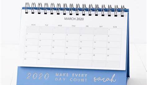 Free 2021 March Desk Calendar Design