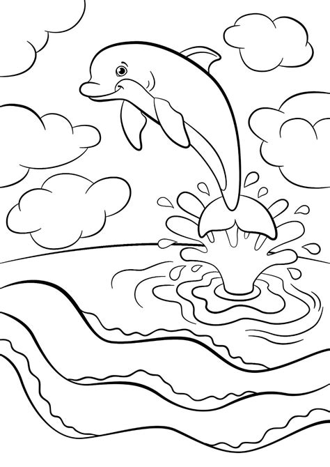 Free Dolphin Coloring Pages – A Fun And Educational Activity For Kids