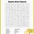 free easter word search printable