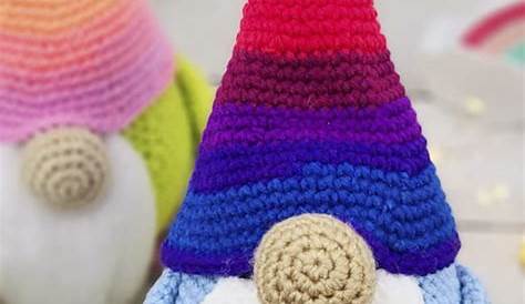 How to crochet mini gnome easy and quick pattern