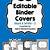 free editable printable binder covers and spines black and white
