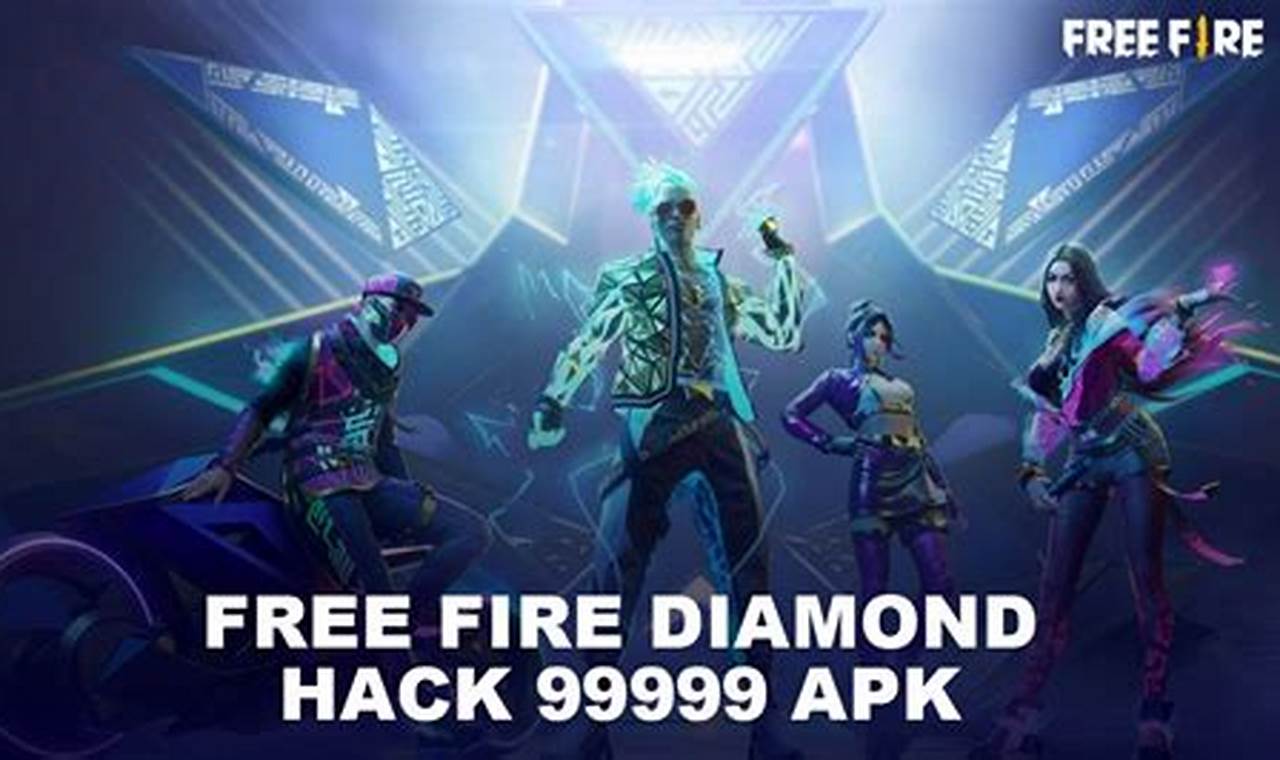 free fire max diamond hack 99999 mod apk download