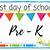 free first day of pre k printables