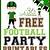 free football birthday party printables