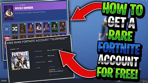 FORTNITE FREE RARE ACCOUNT GIVEAWAY!! (WITH 100 + OG SKINS!) YouTube