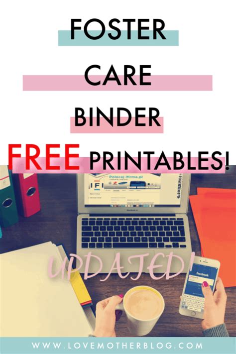 Foster Care Binder Free Printables Foster care