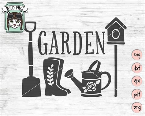 Garden bundle, SVG files
