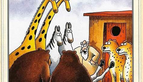 Gary Larson: "Now here comes the barbaric finale." | Gary larson