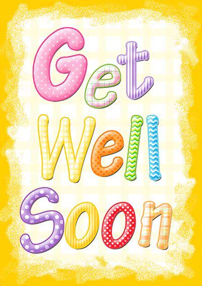 Free Get Well Soon Printable Cards