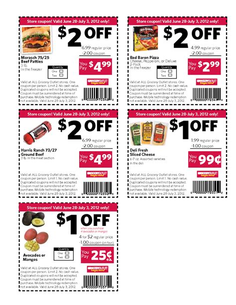 Free Grocery Printable Coupons: Save Money On Your Next Shopping Trip