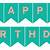 free happy birthday cake banner printable pdf - high resolution printable