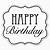free happy birthday images black and white