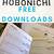 free hobonichi weeks printable stickers