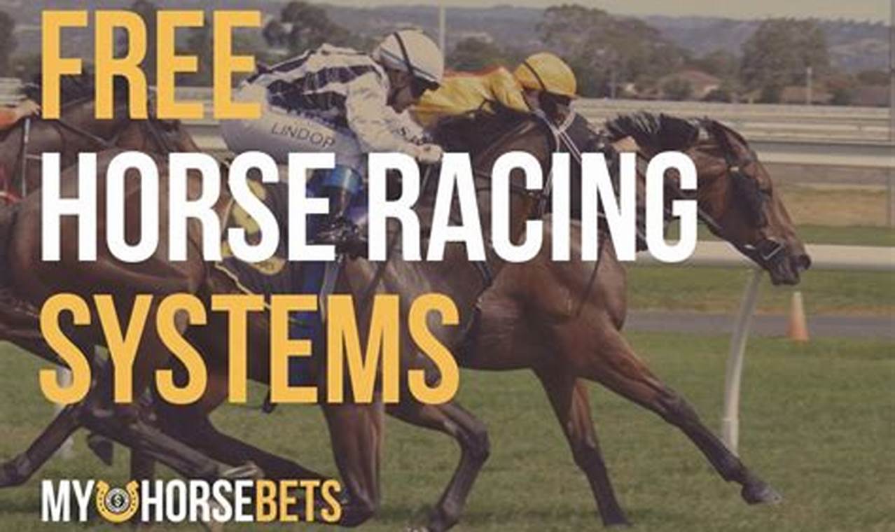 Unlock the Winning Edge: A Guide to Free Horse Racing Algorithm Software