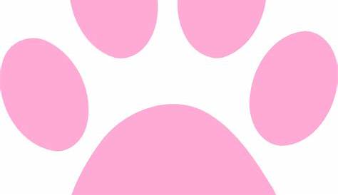 Pink Paw Print - ClipArt Best
