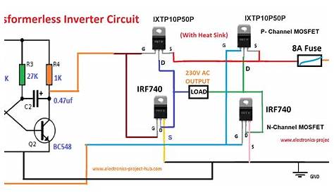 1000W Power Inverter Circuit Design Inverter Circuit and