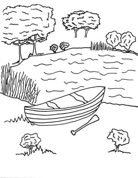 Landforms Coloring Pages For Kids at