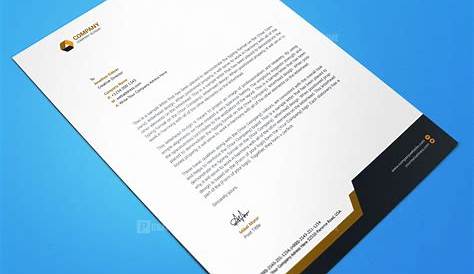 Letterhead | Letterhead template, Company letterhead template