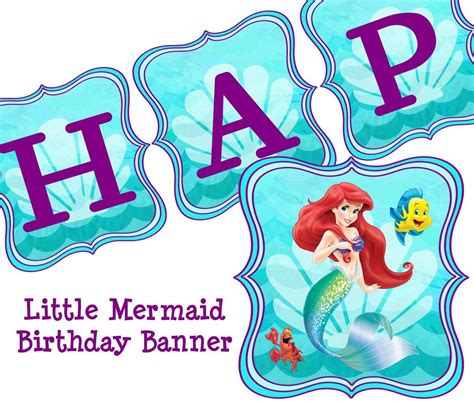 Free Printable Mermaid Birthday Invitations FREE Printable Birthday