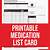 free medication cards printable
